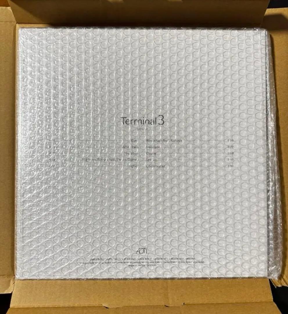 【新品・未開封】3house Terminal 3 レコード　1stプレス
