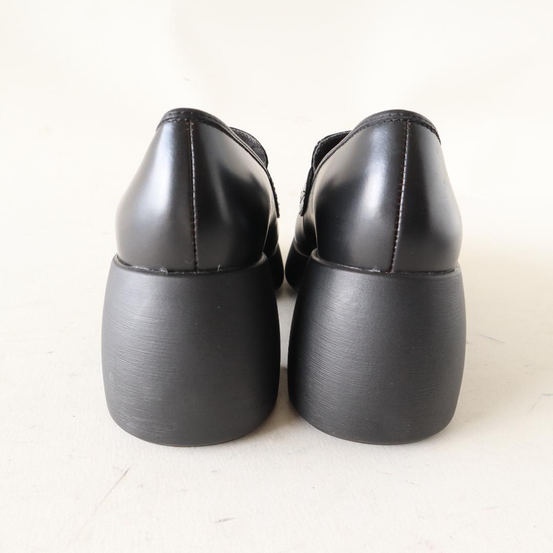 【極美品】カンペール THELMA テルマ 厚底ローファー黒 37 23.5cm