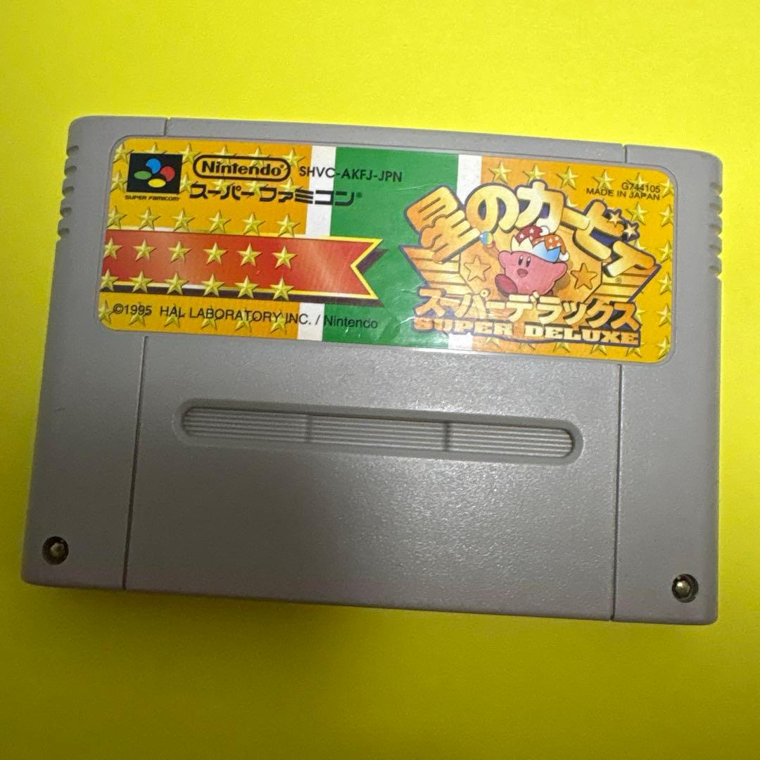 スーファミソフト】星のカービィ スーパーデラックス - メルカリ