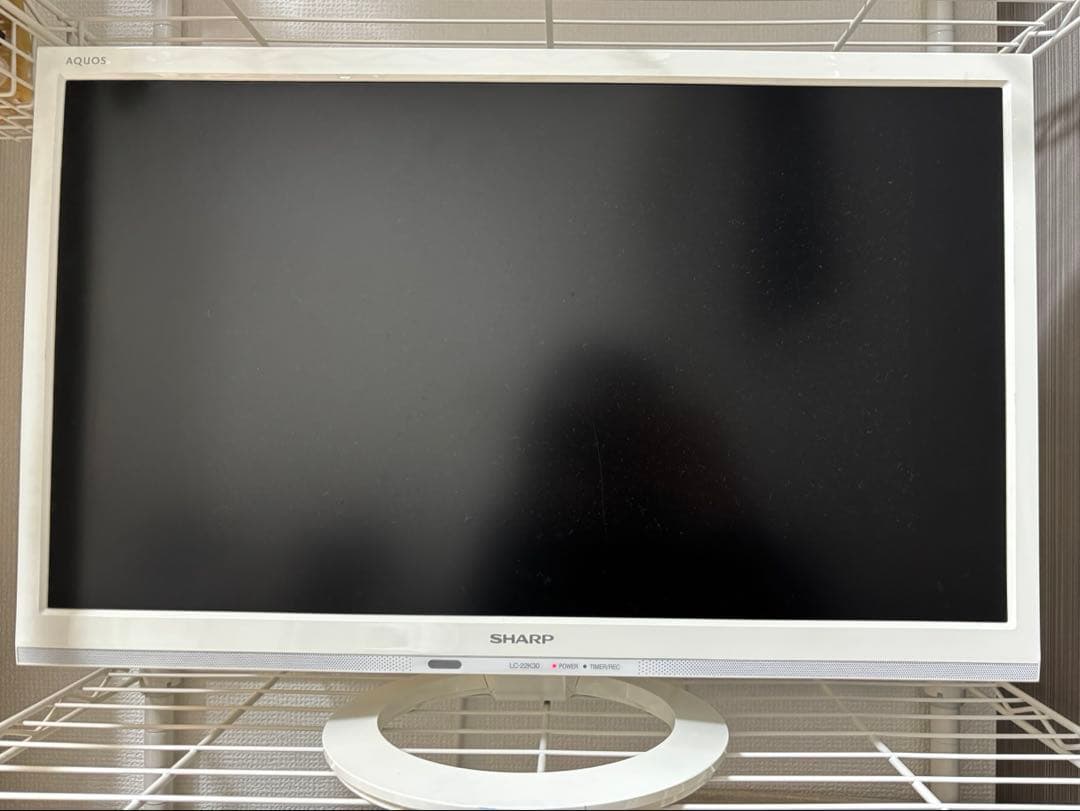 SHARP AQUOS 24型 液晶テレビ LC-24K40 ホワイト - メルカリ
