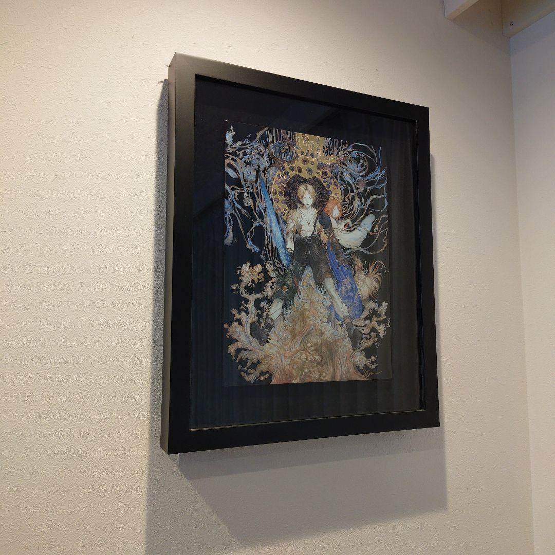 u*1様 天野喜孝 FFX 絵画 WATER WARRIOR 漆 セミオーダー - メルカリ