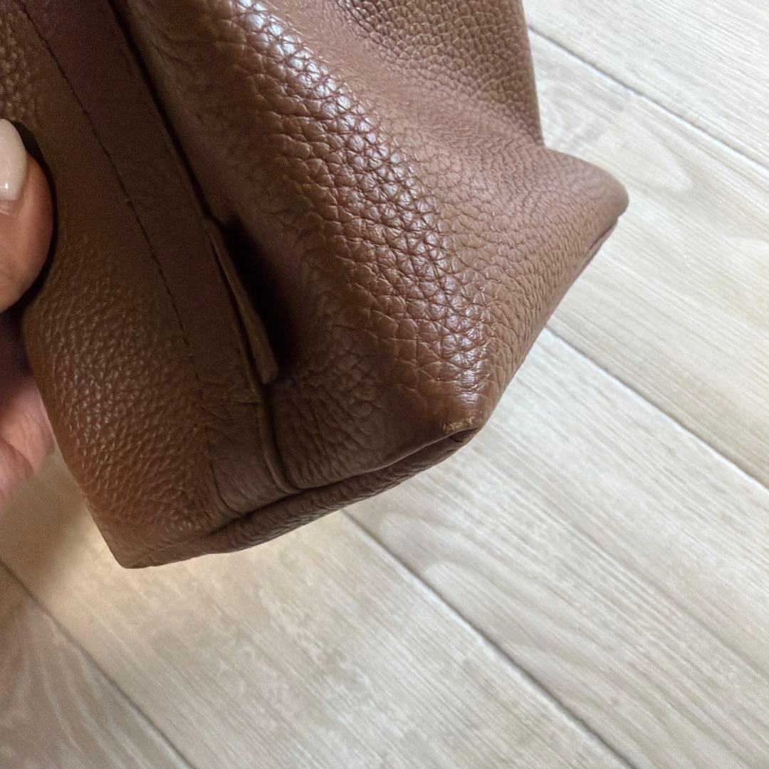 VASIC ブラウンレザー スモールスモール 保存袋付き - メルカリ