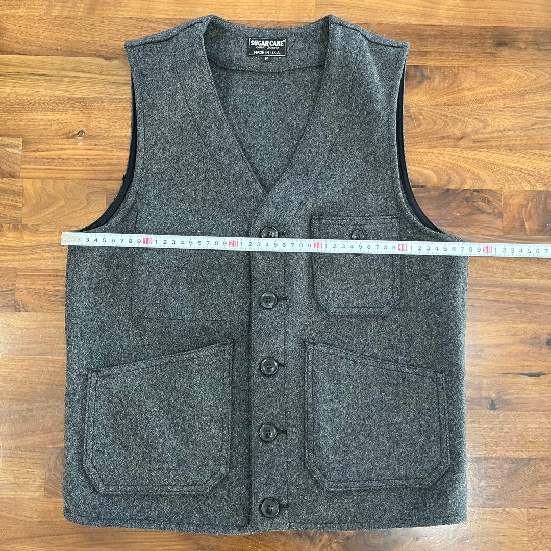 快適ファッション - の*り様 シュガーケーン ウール ベスト M Sugar