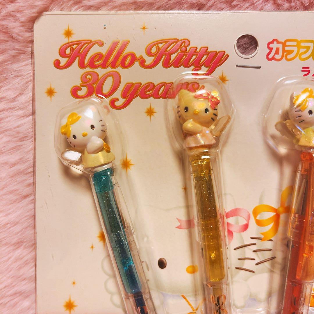 希少レア ハローキティ ミミィ 30 years カラーペンセット エンジェル