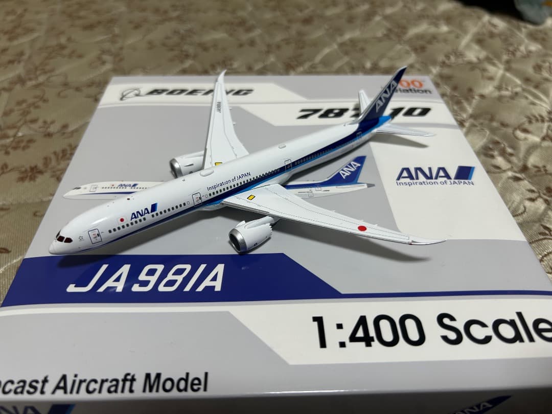 航空機・ヘリコプター ANA JA981A Aviation400 非売品・新商品情報】1/400 787-10 ANA JA981A | ひこーきちゃん