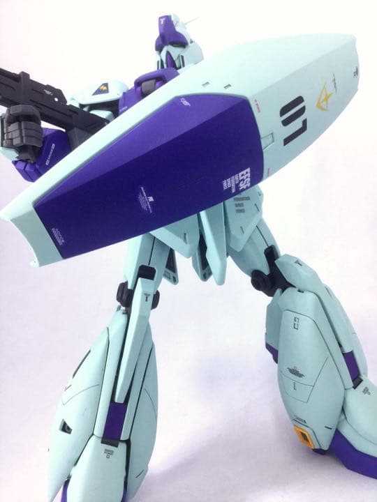 MG リ・ガズィ(ユニコーンVer.)ガンプラ塗装済完成品 - メルカリ