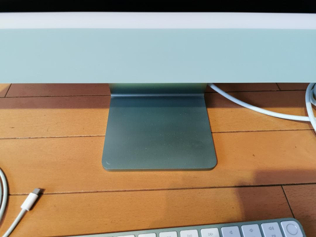 使用14日21hのみ】iMac 24インチ M1 グリーン 純正箱・付属品完備