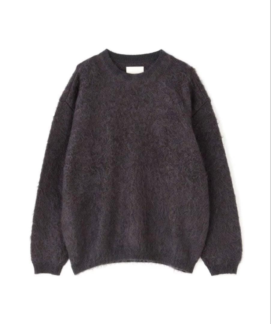 トップス YOKE 4COLOR MIX JACQUARD MOHIAR CREWNECK YOKE | 4COLOR MIX JACQUARD MOHAIR CREWNECK(BLUE) | 4カラーミックス