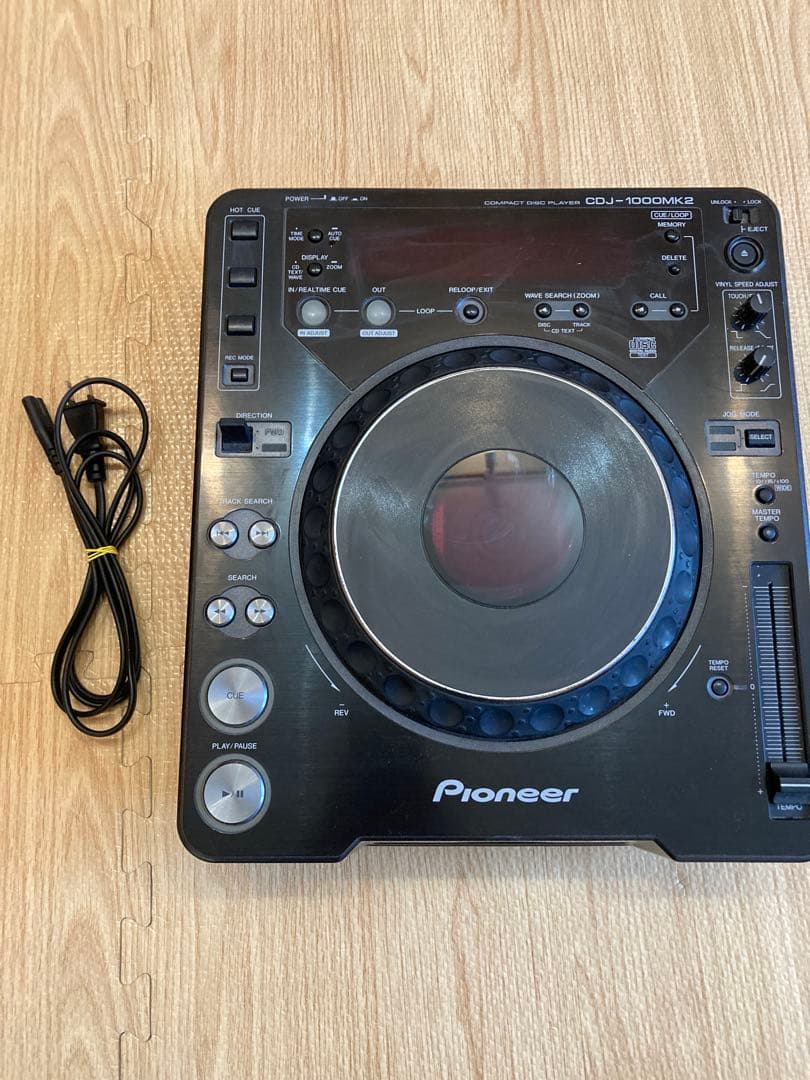 美品 pioneer cdj-1000 mk2 動作確認済 美品 pioneer cdj-1000 mk2