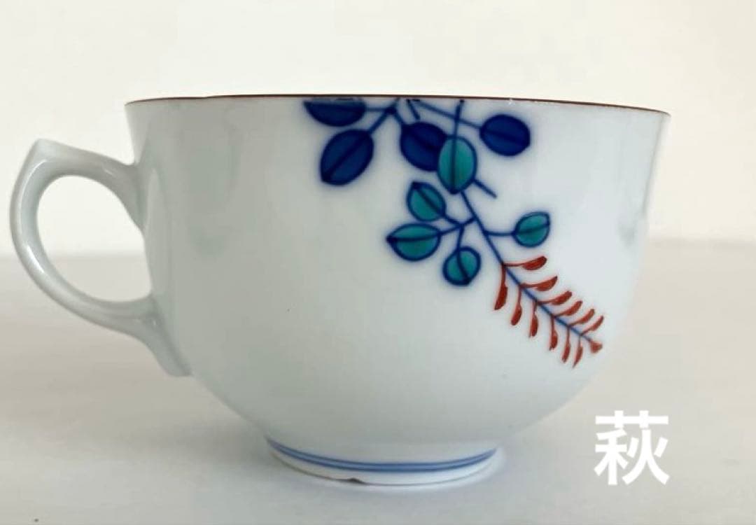 ☆専用です☆辻製磁おまとめ☆カップ＆ソーサー4客とえんどう小皿