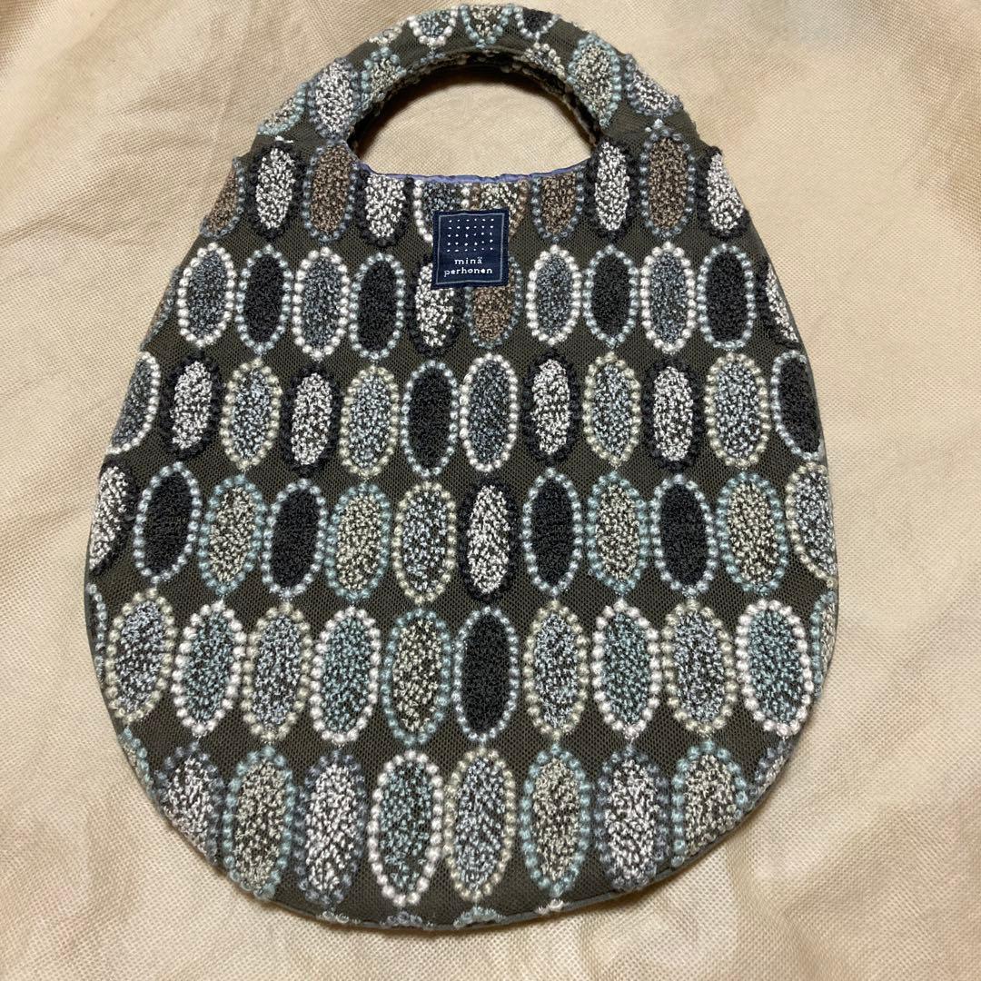 ミ*ノ様 (超貴重・新品)ミナペルホネンエッグバッグ - メルカリ