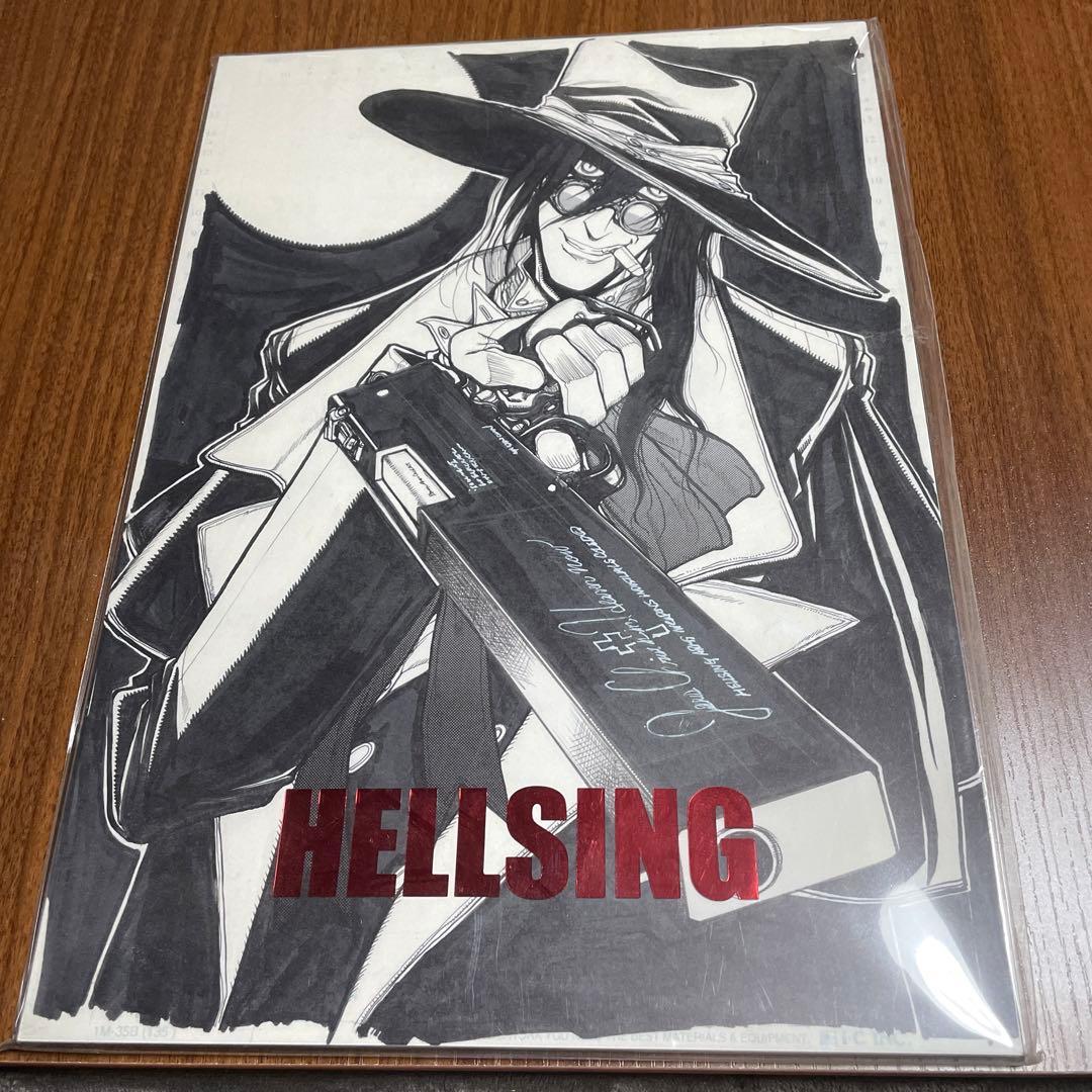 HELLSING ヘルシング 20周年記念 複製原画 王立国教騎士団 - メルカリ