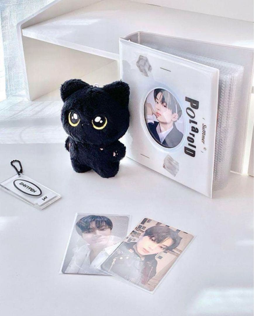 ENHYPEN ジェイ JAY ドール ぬいぐるみ マスター 黒い ねこ④ - メルカリ