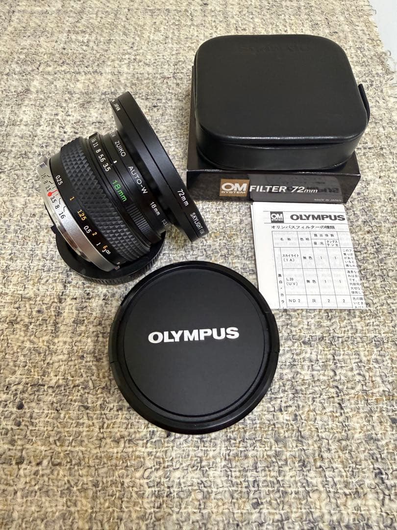 フィルムカメラ OLYMPUS ZUIKO AUTO-W 18mm F3.5 ZUIKO AUTO-W 18mm F3.5 | OMマニア