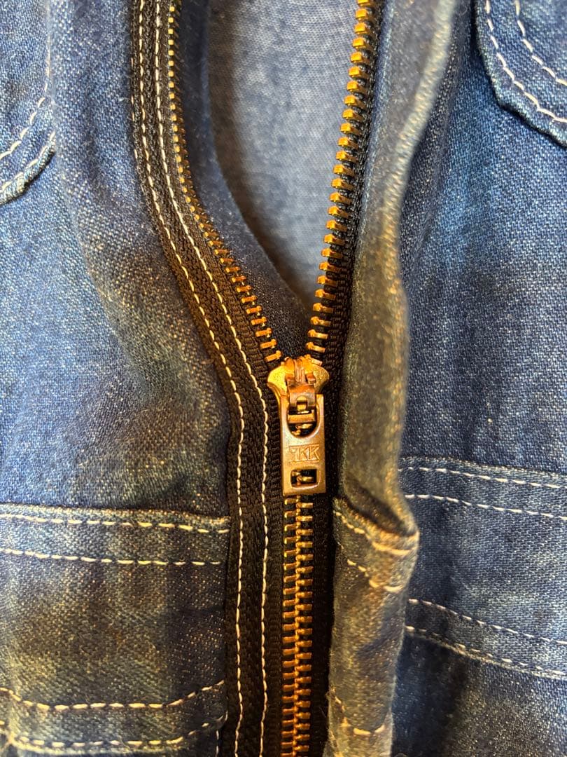 POINTER BRAND 濃紺 デニム オーバーオール つなぎ 80〜90s - メルカリ