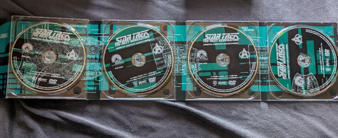 新スタートレックNextgeneration 全７巻　取り付け部に欠けや割れあり