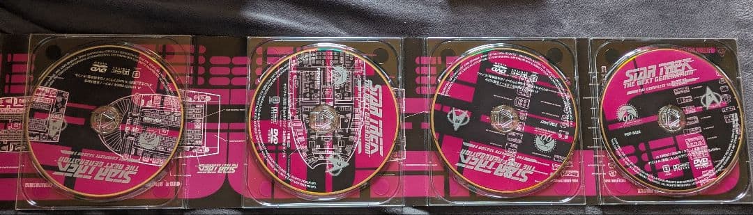 新スタートレックNextgeneration 全７巻　取り付け部に欠けや割れあり