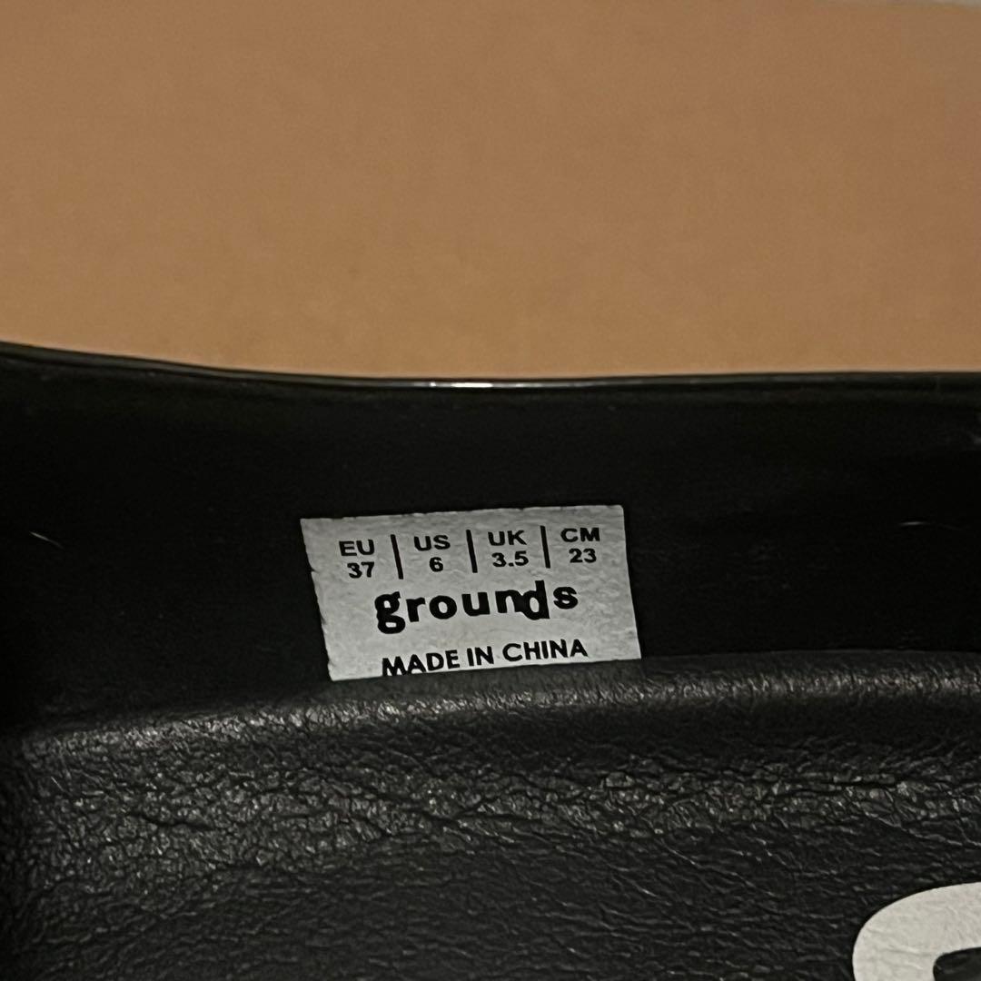 groundsJEWELRYLOAFERBLACK グラウンズローファー23cm - メルカリ