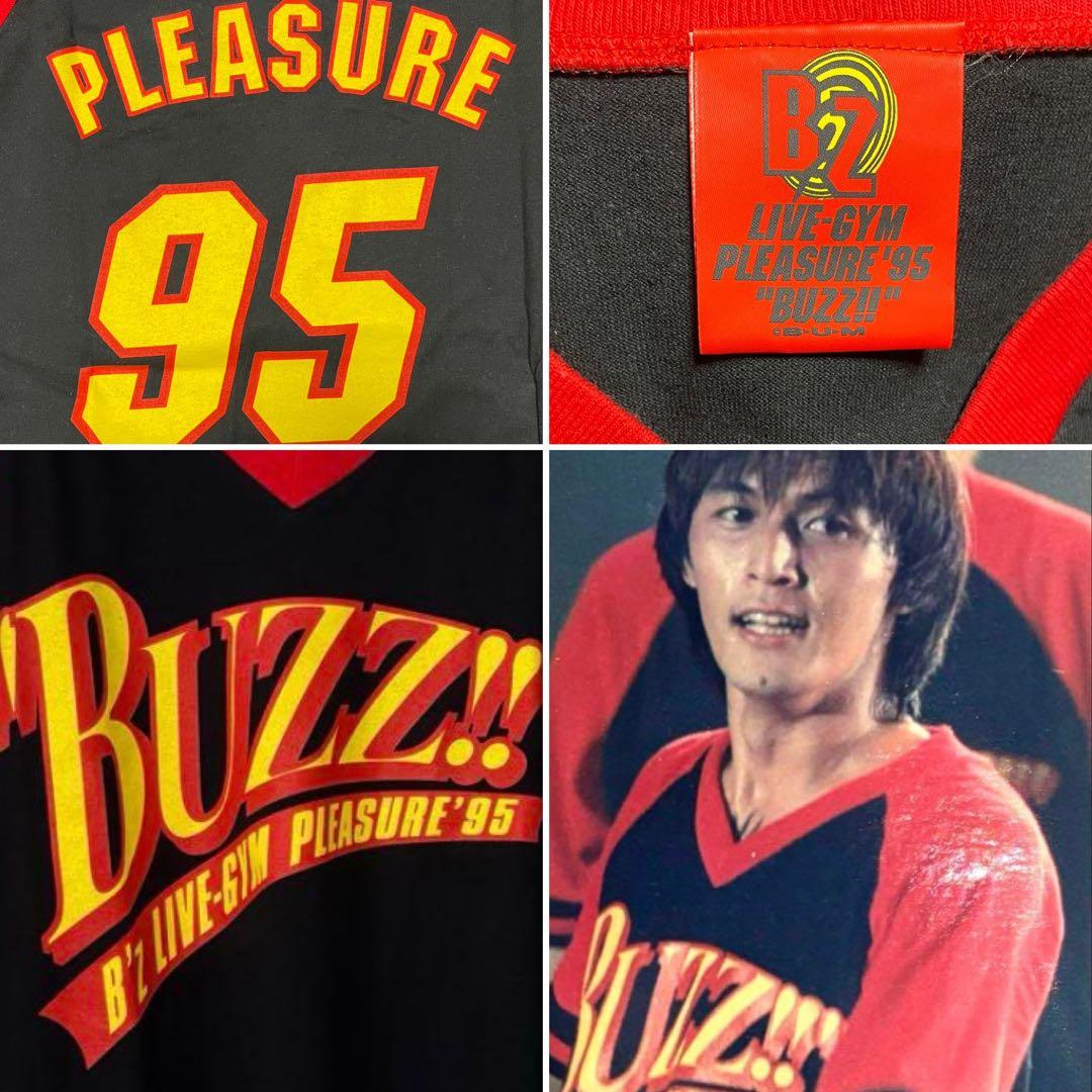 ピ*ン様 新品☆B'z PLEASURE'95 BUZZ!! Tシャツ ベースボ