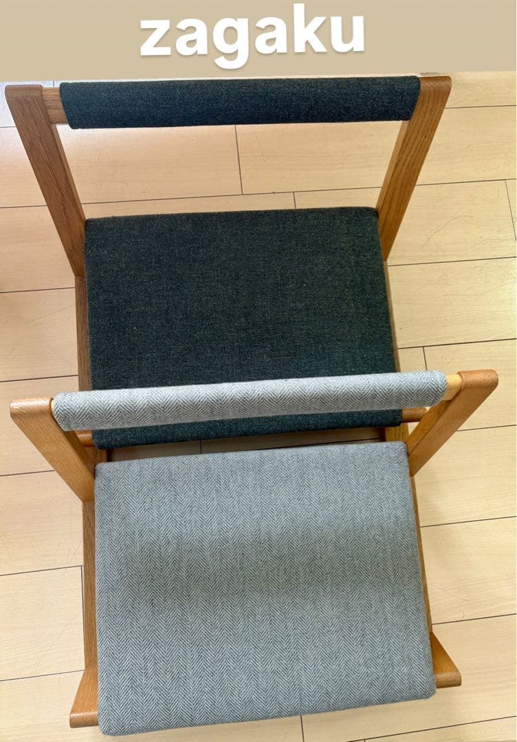 園田椅子製作所 ZAGAKU 2台 座椅子 無垢材 園田椅子製作所さまの座椅子、Zagaku 01 ご注文分を店頭にてお渡ししま