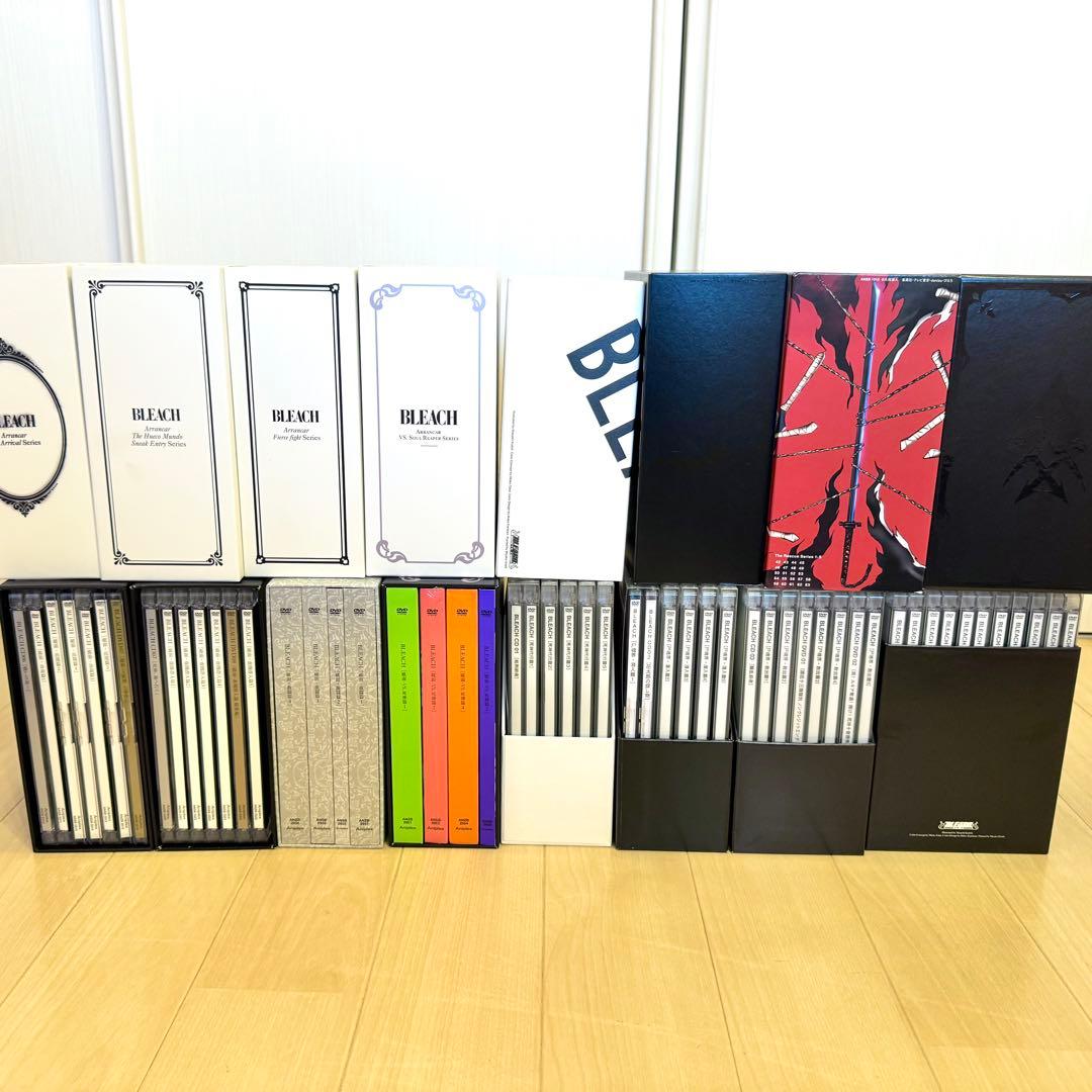 定価24万】BLEACH DVD BOX 8箱53枚／初回特典設定資料集14
