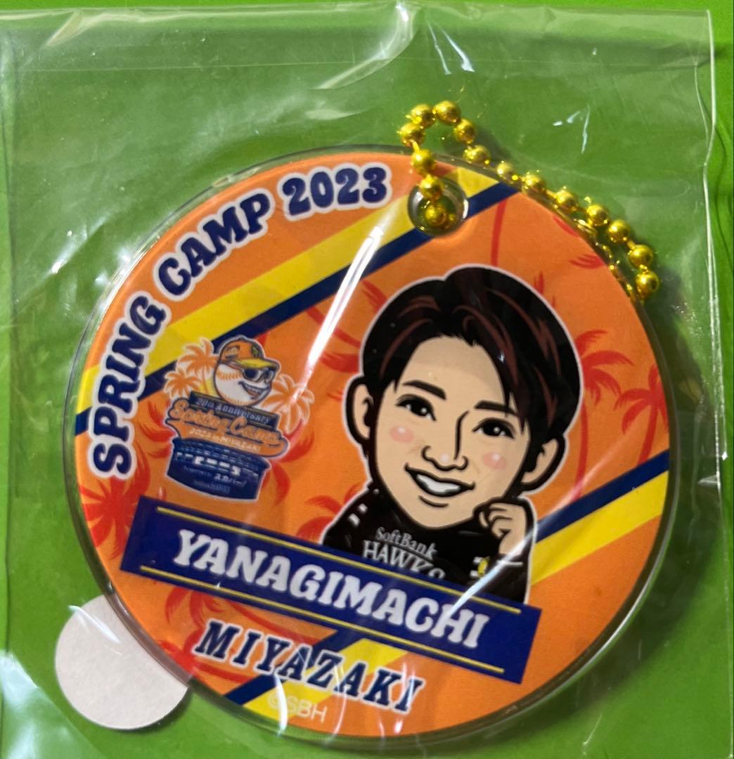 福岡ソフトバンクホークス 柳町達選手 クリアチャーム 若鷹ガチャ