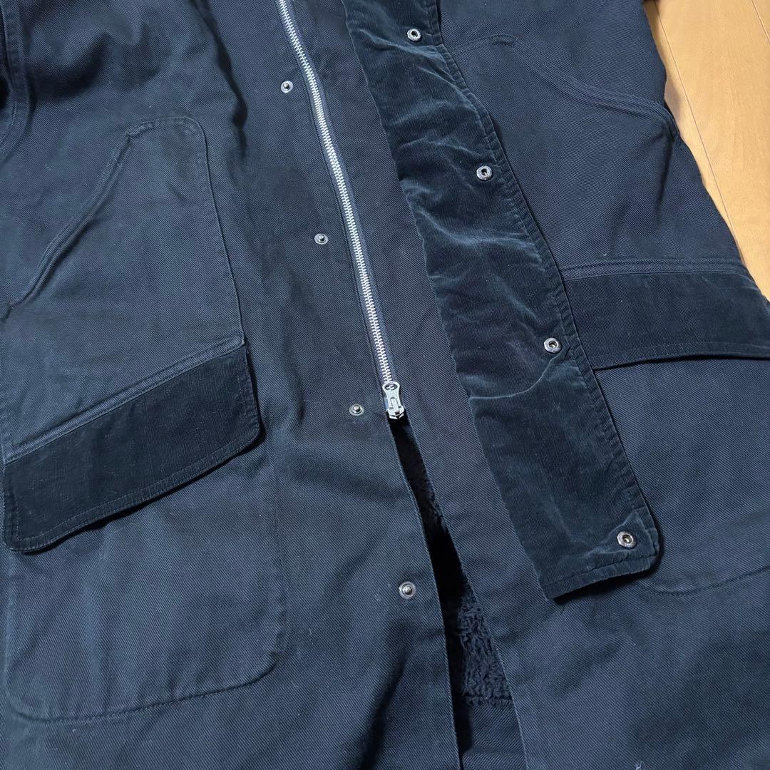 Tsumori chisato military fur mods coat fur military chisato coat