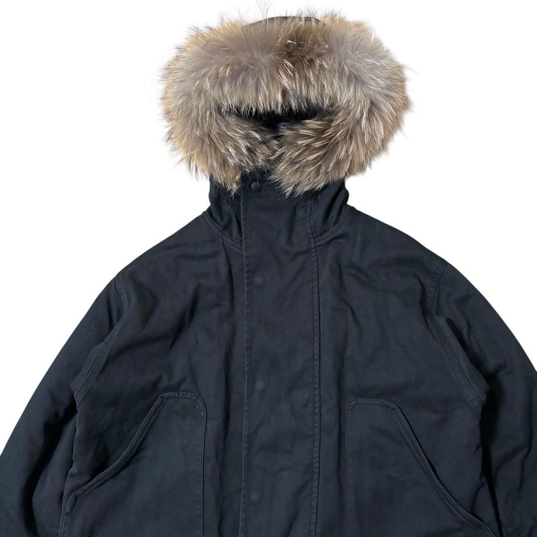 Tsumori chisato military fur mods coat fur military chisato coat