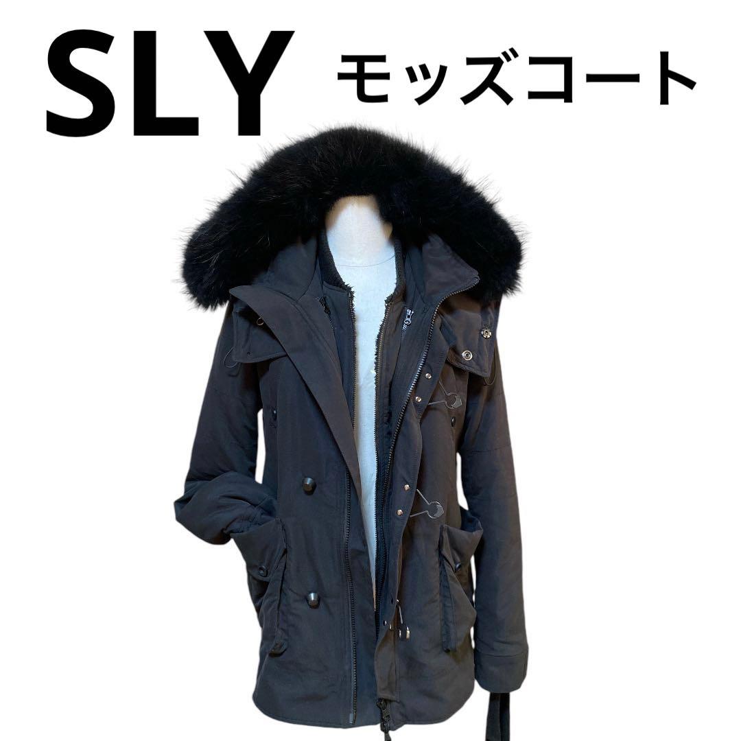 SLY(スライ)モッズコート ブラック - メルカリ