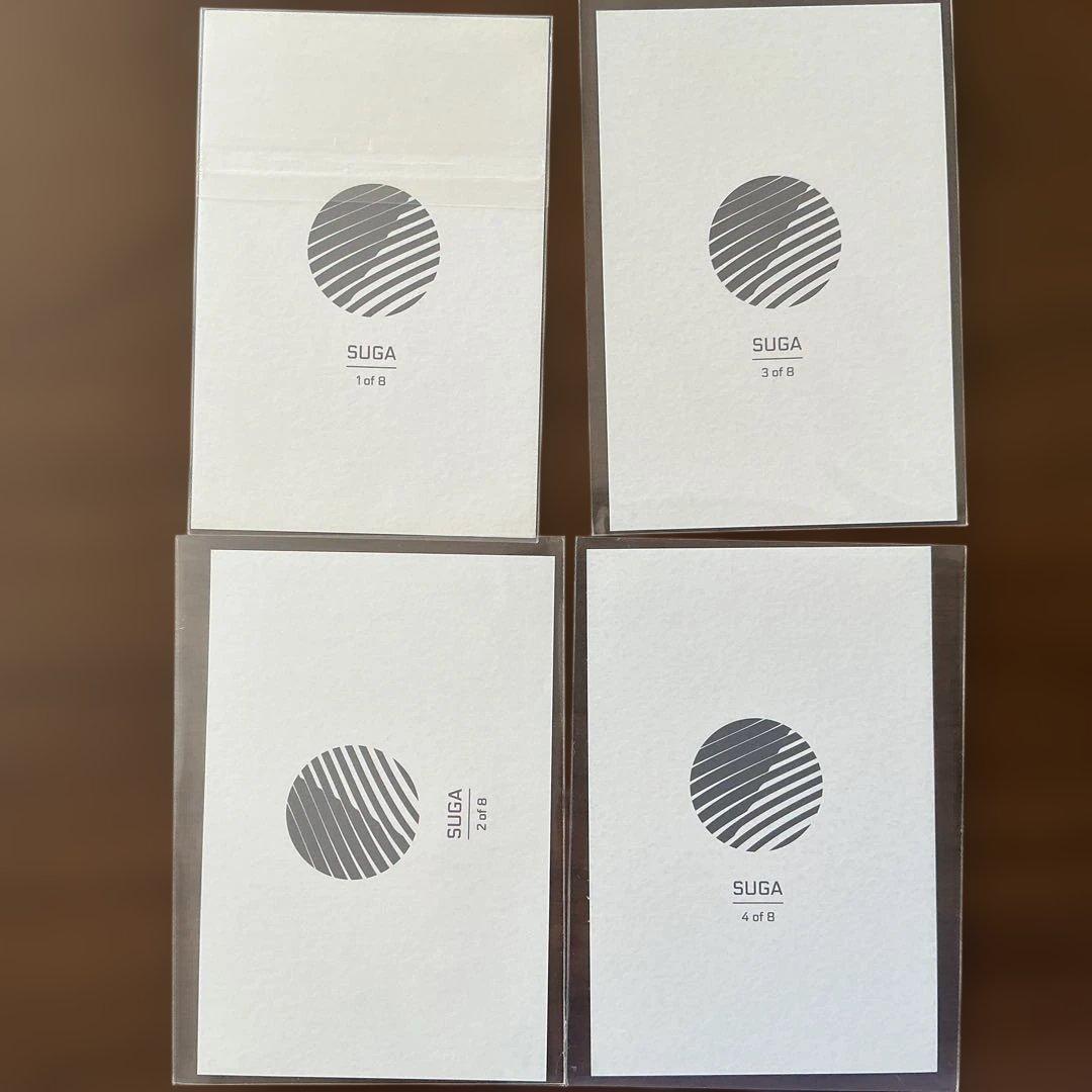 BTS WINGS TOUR 韓国限定 ミニフォト ユンギ トレカ コンプ - メルカリ