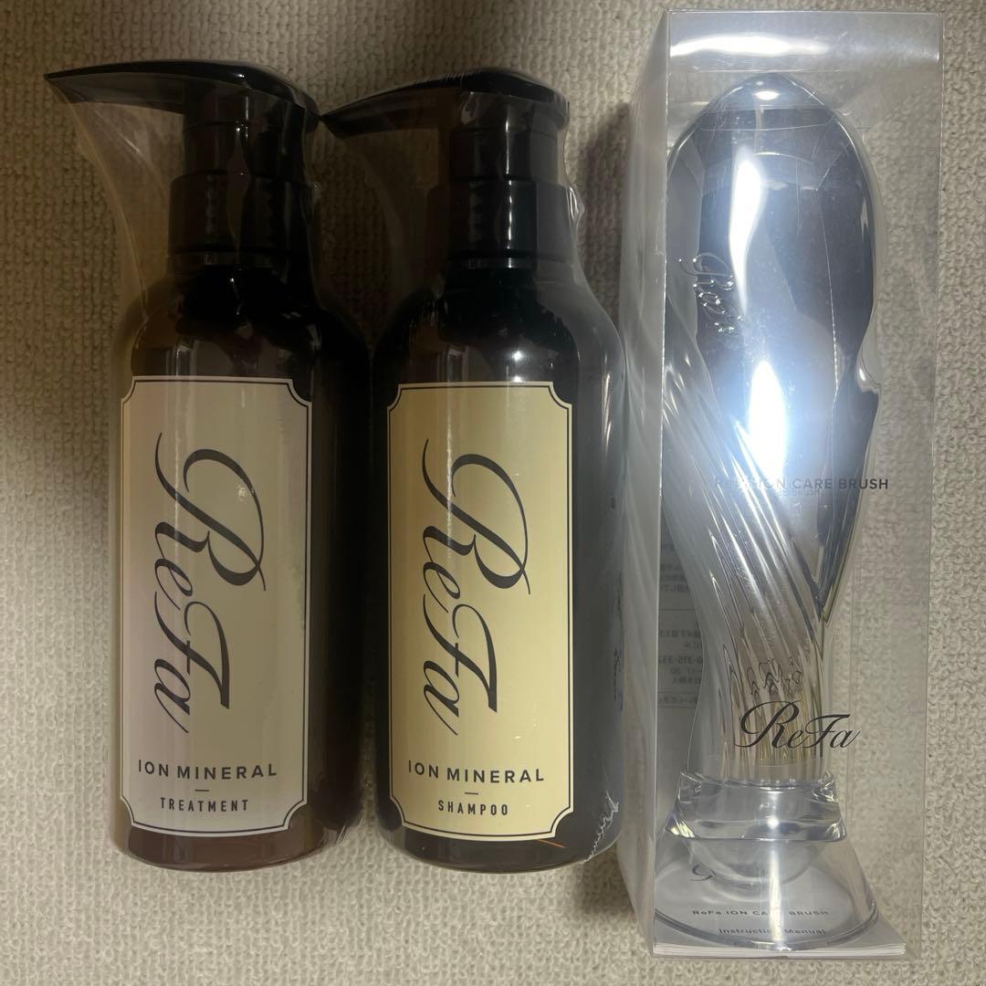 【新品】リファ　イオンケアシャンプー　ヘアトリートメント　ブラシ　セット ReFa（リファ） 【公式ストア】 リファイオンケアブラシ & リファ
