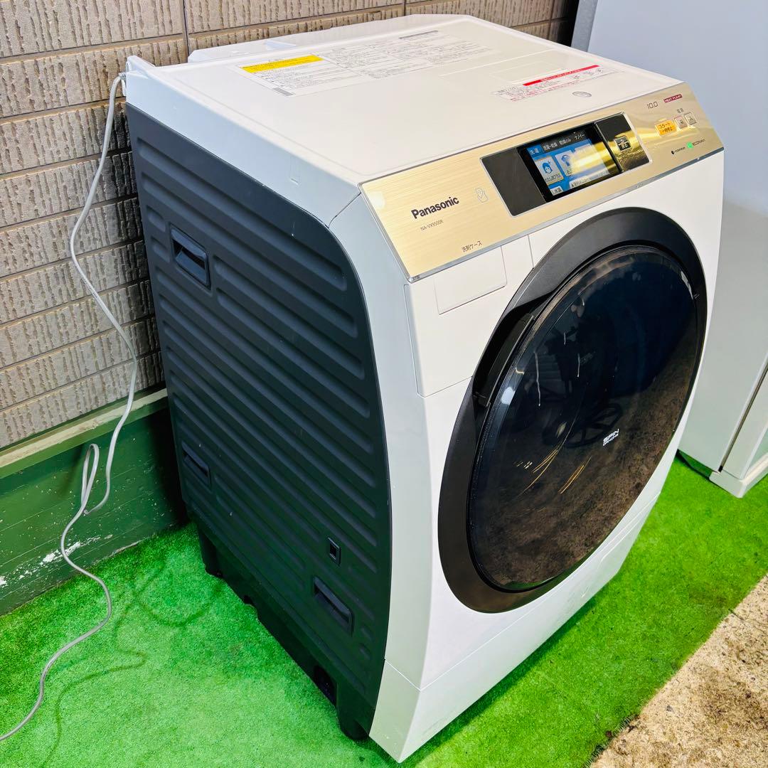 Panasonic 10kg ドラム式洗濯機 タッチモニター【地域限定配送無料
