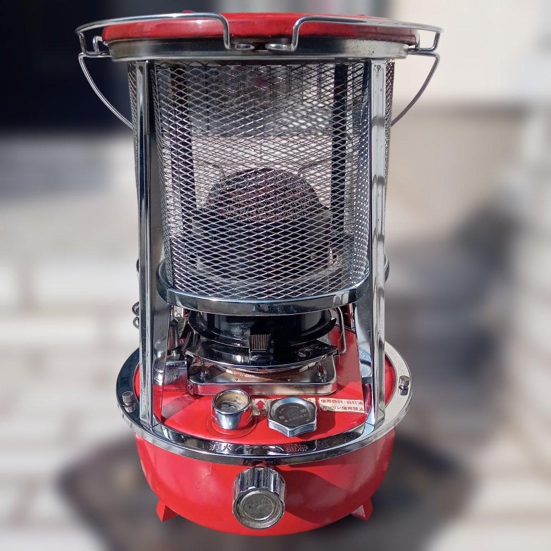 フジカ石油ストーブ（16） KSPー1 赤フジカ 優良品昭和レトロ 反射