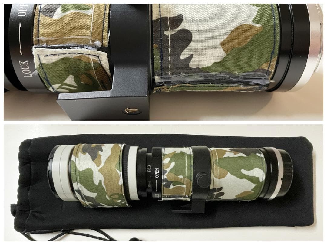 Lightdow 望遠 ズーム レンズ 420-800mm F/8.3-16