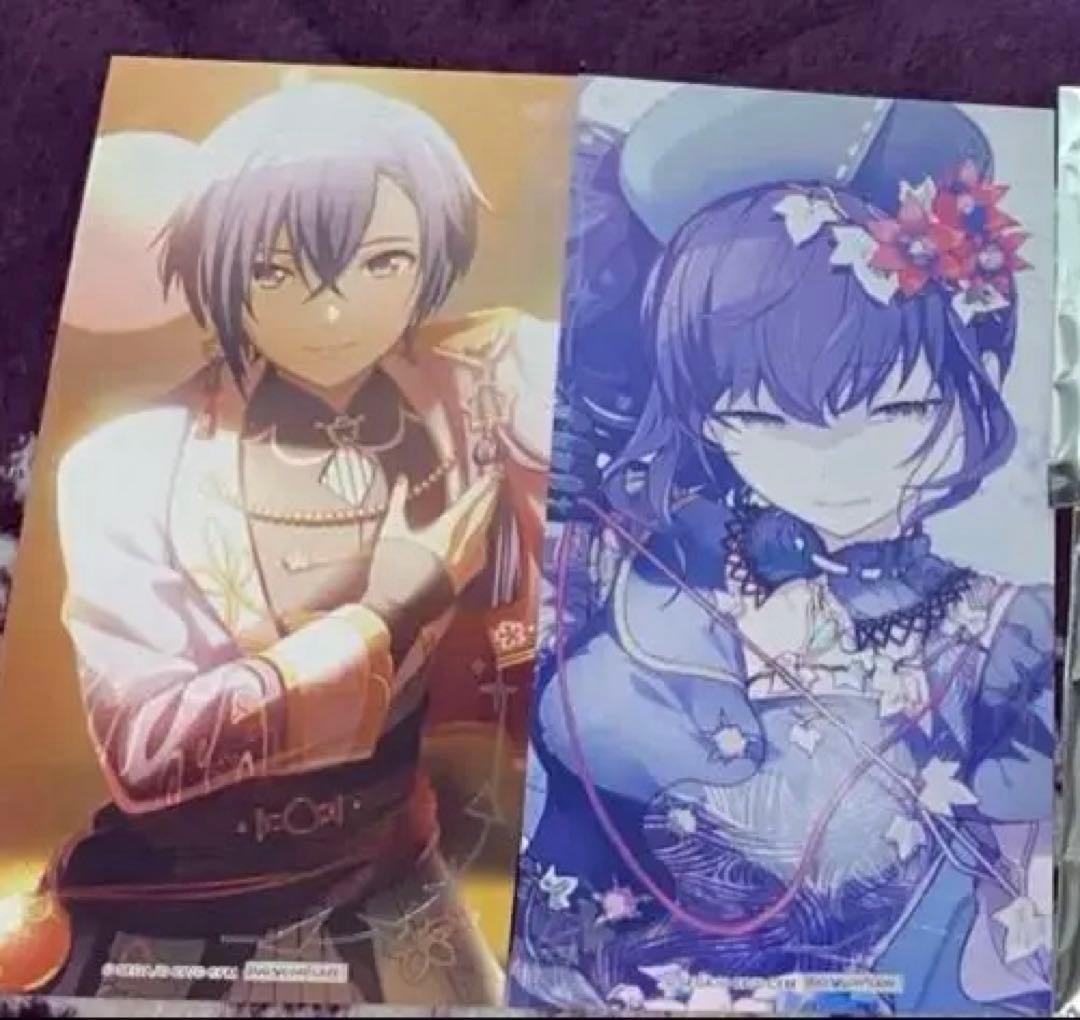 プロセカ 缶バッジ エピカ 箔押し ノーブルアート 特典 色紙 - メルカリ