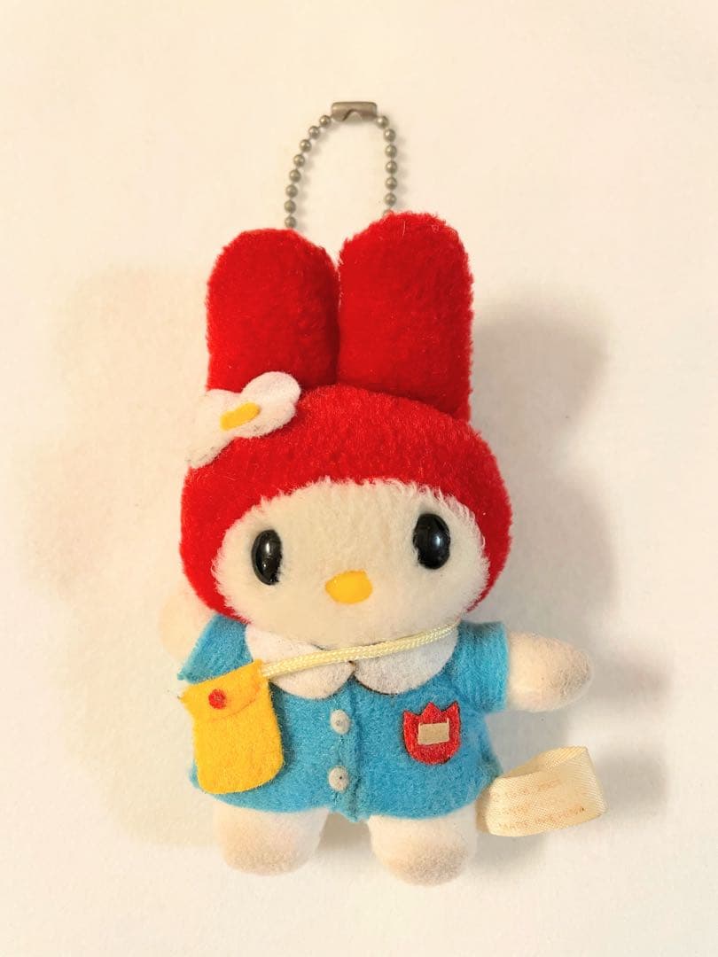 マイメロディ☆幼稚園☆マスコットボールチェーン☆非売品 再入荷のお知らせ③🐰🫧🩷💭 ⚪️ マイメロディ ぬいぐるみボール