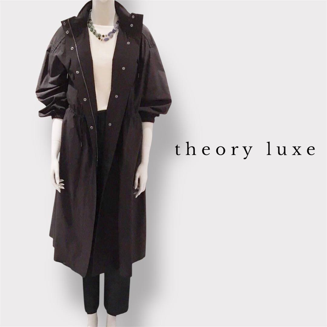 新品☆セオリーリュクス☆スプリングコート ライトアウター（ブラック