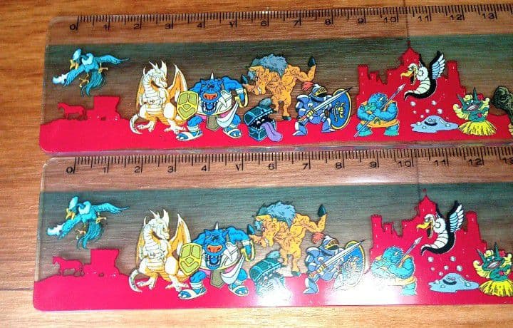 離*も様 【新品】ドラゴンクエスト Ⅱ 下敷き 10枚 ＆ ドラクエⅤ 30cm