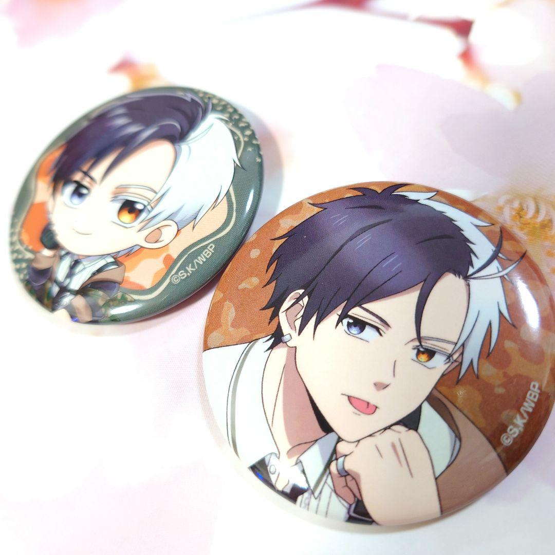 桜遥② カモフラージュ 缶バッジ ウィンブレ WIND BREAKER - メルカリ