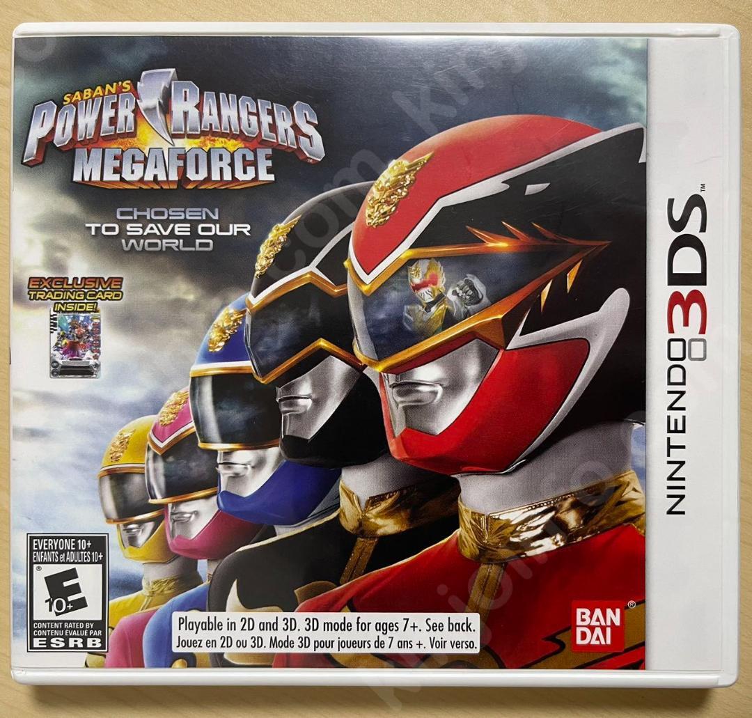 Power Rangers MegaForce【中古美品・3DS北米版】 Amazon.com: Power Rangers MegaForce - Nintendo 3DS : Namco Bandai