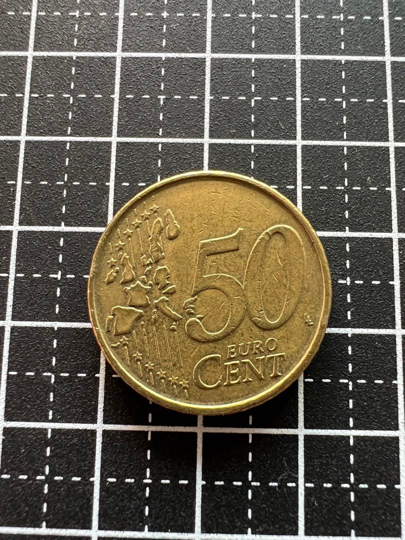 3408【ベルギー】1999年 50ユーロセント 硬貨 コイン 古銭 - メルカリ