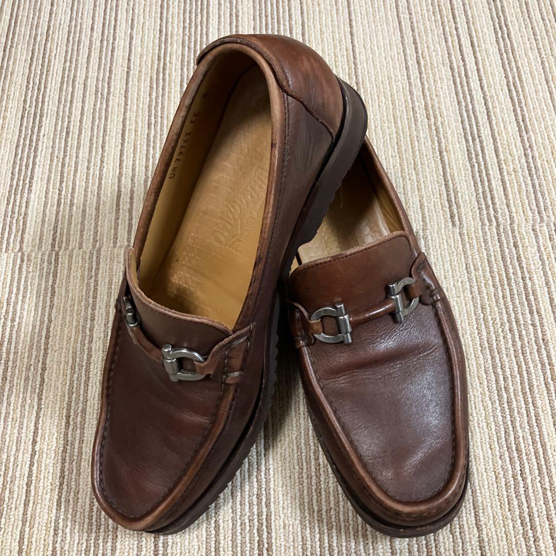 【美品】 フェラガモ サルヴァトーレ 26.5cm EE