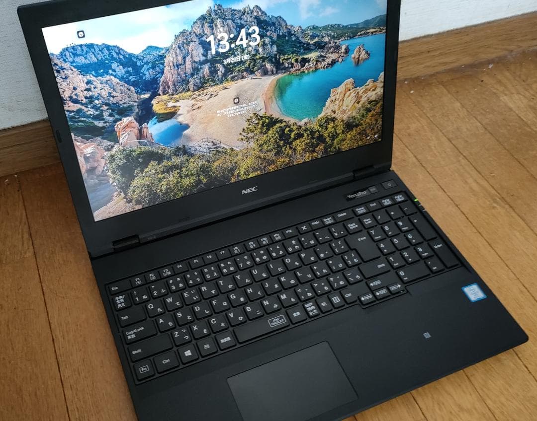 NEC VersaPro VKH19D-5 15inch フルHD おまけ付き NEC 【即納パソコン】VersaPro VKH19/D-4 ※テンキー付 【中古パソコン