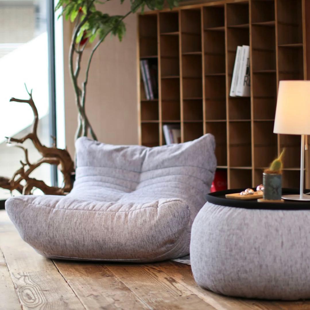 ambient lounge アクスティック シングルソファ ベージュ アク 【週末