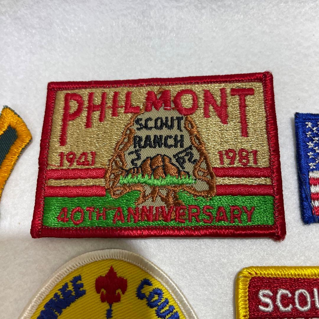 BSA ボーイスカウト ビンテージ 刺繍 ワッペン アメリカ USA パッチ