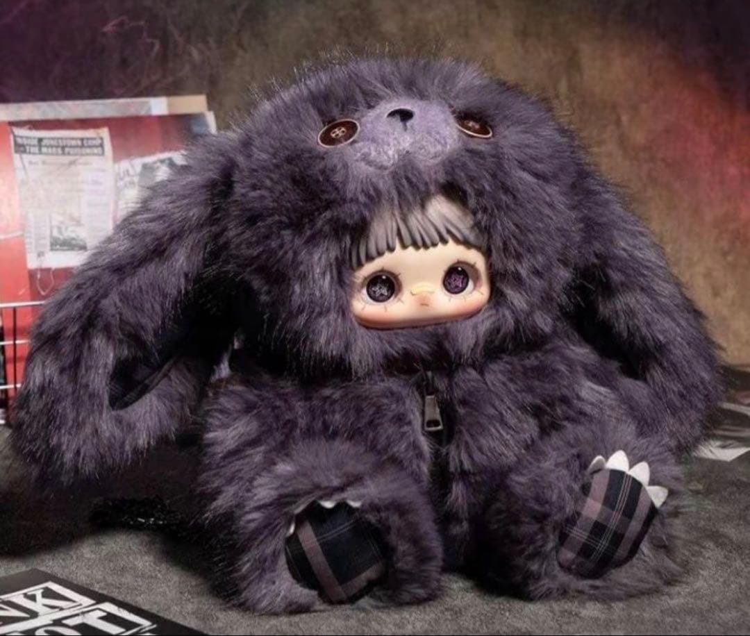 MayMei 霉霉 反逆ぬいぐるみシリーズ メイメイ 400％ 紫 バッグ - メルカリ