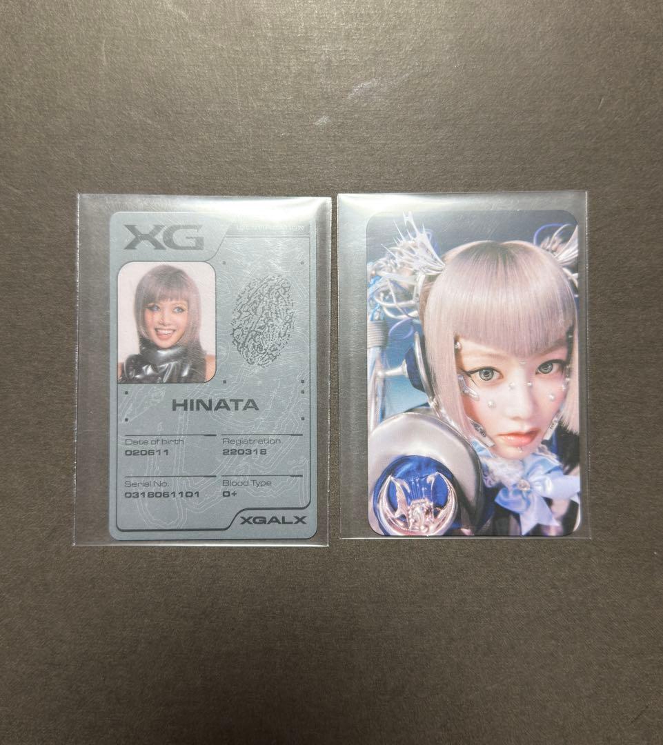 XG 核 アルバム ヒナタ HINATA トレカ IDカード セット - メルカリ