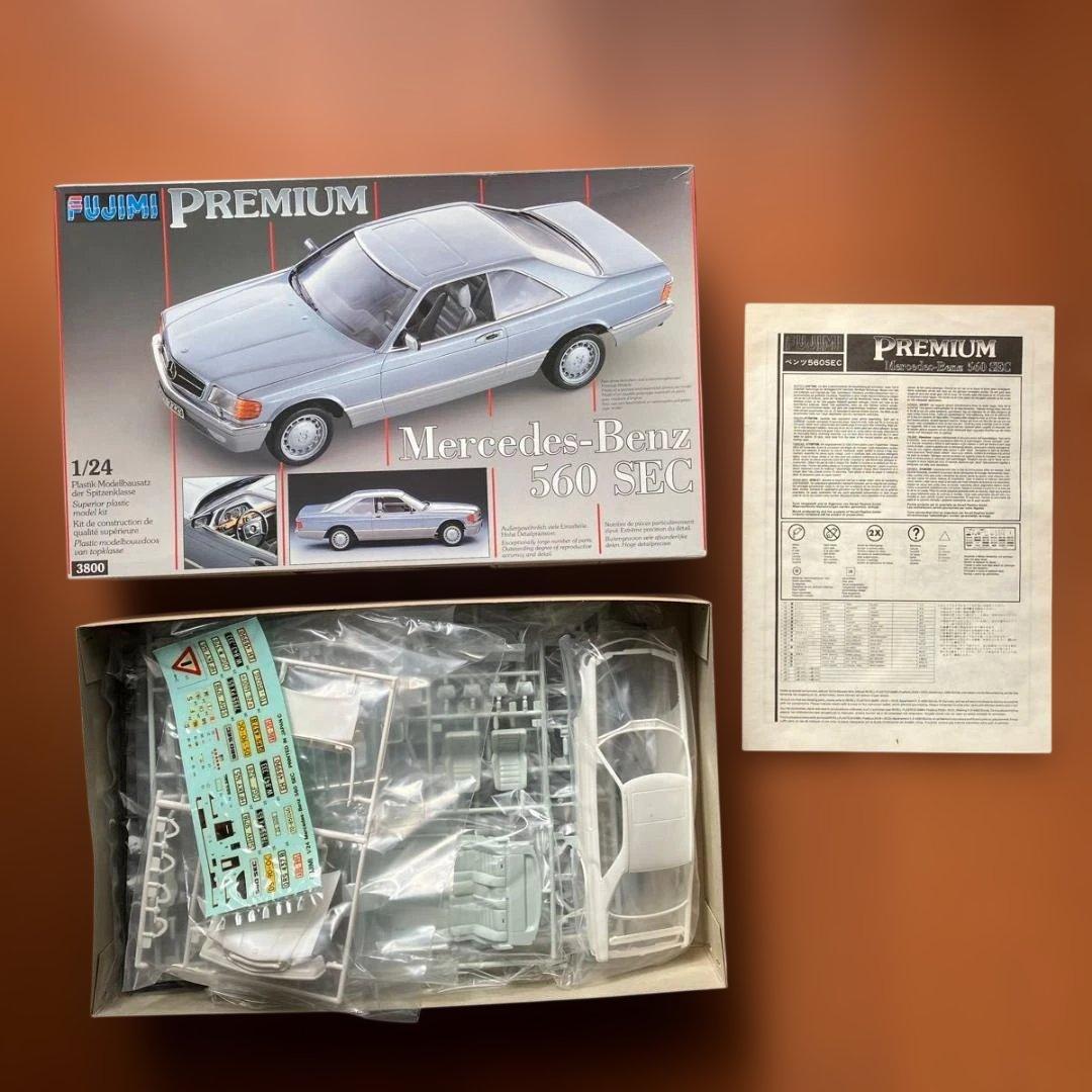 フジミ PREMIUM Mercedes-Benz 560 SEC 1/24 - メルカリ