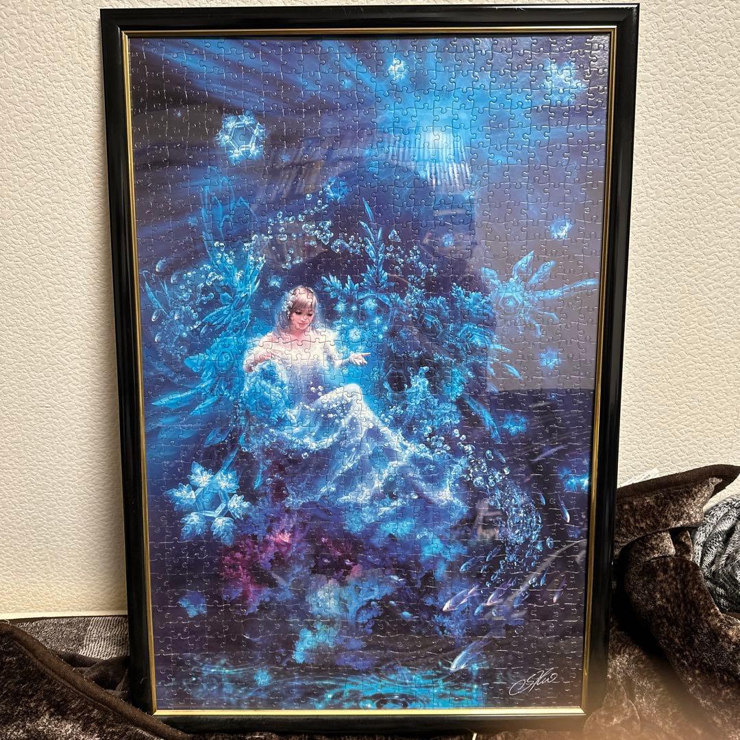 アップルワン　アクアンジュエル　SHU　ジグソーパズル　1000ピース　完成品 puzzle-seikatsu_1000-899-