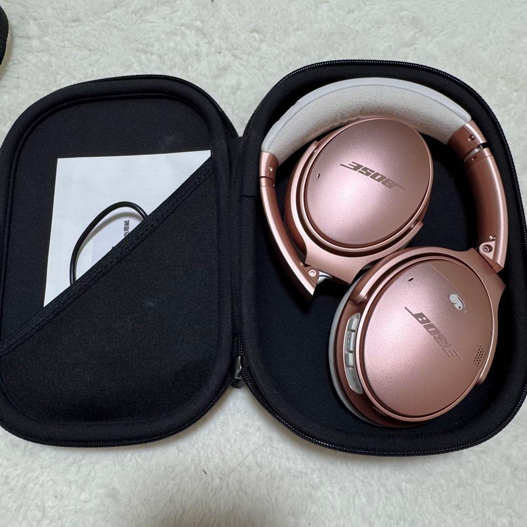 Bose ワイヤレスヘッドホン ローズゴールド BOSE、NCワイヤレスヘッドホン「QC35 II」の新色「ROSE GOLD」発売